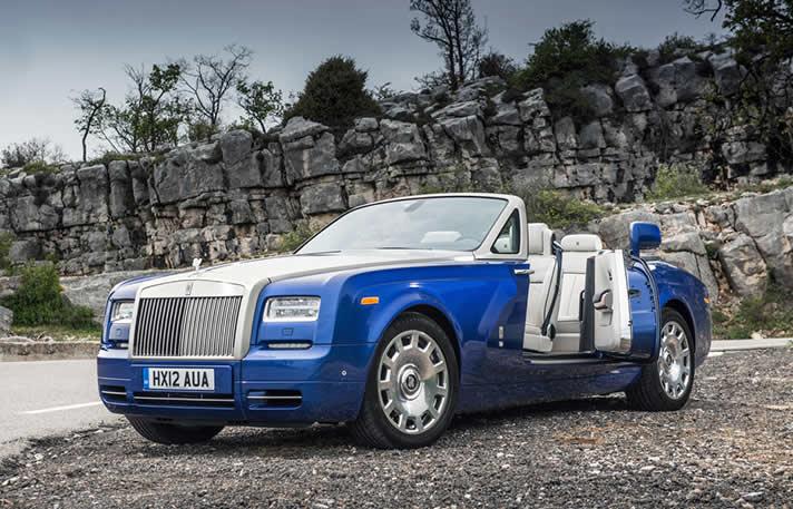 Rolls Royce Drophead rental